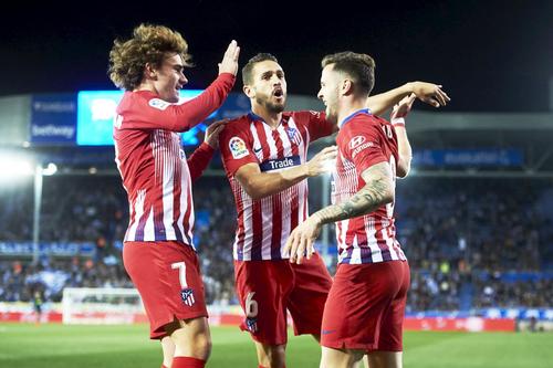 Griezmann (stânga) ar putea ajunge la Atletico, iar Saul (dreapta) la Barcelona // foto: Guliver/gettyimages