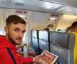 Cu Gazeta Sporturilor spre Tokyo » Olimpicii României au răsfoit ediția specială dedicată lor de GSP în ziua zborului