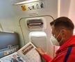 Cu Gazeta Sporturilor spre Tokyo » Olimpicii României au răsfoit ediția specială dedicată lor de GSP în ziua zborului