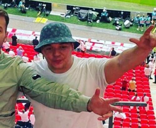 Charlie Perry, 25 de ani, a povestit că a băut timp de 12 ore înainte de Italia - Anglia, foto: The Sun