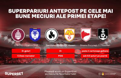 Oferta e de partea ta! Vezi SuperPonturile pentru prima etapă a campionatului!