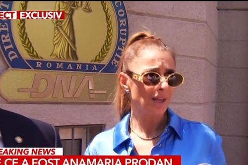 Anamaria Prodan, la sediul DNA