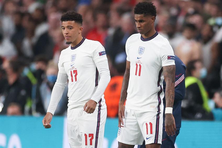 Jadon Sancho și Marcus Rashford // foto: Guliver/gettyimages