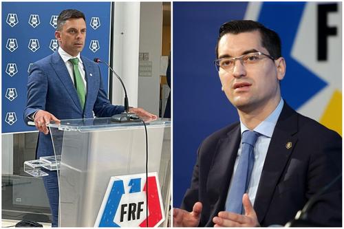 Eduard Novak și Răzvan Burleanu // foto: Facebook