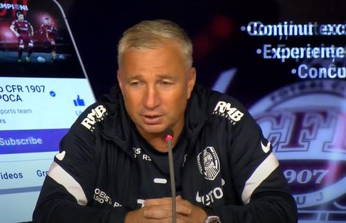 Dan Petrescu (54 de ani) a trecut peste rușinea eliminării din preliminariile Ligii Campionilor, în fața armenilor de la Pyunik, și trimite săgeți către rivala FCSB.