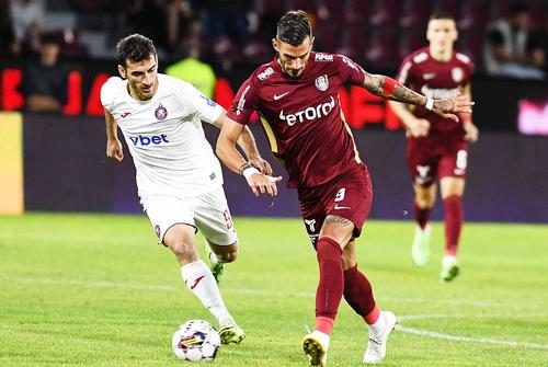 Dugandzic a dezamăgit și cu Pyunik. A rămas cu un singur gol de când a venit la Cluj // foto: Imago Images