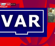 Prima decizie VAR în CSU Craiova - Sepsi