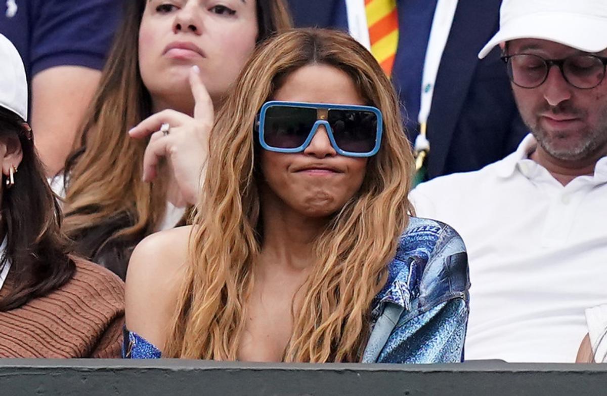 Shakira, apariție îndrăzneață la Wimbledon » Artista columbiană a atras atenția tuturor