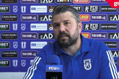 Florin Drăgan, antrenor FCU Craiova
