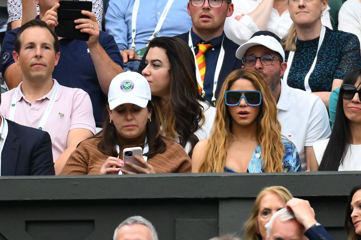 Shakira, apariție îndrăzneață la Wimbledon » Artista columbiană a atras atenția tuturor