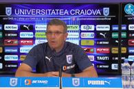 Revenire la CSU Craiova înainte de derby-ul cu Dinamo: „Nu l-am avut deloc la dispoziție” + Ce a spus Mitriță