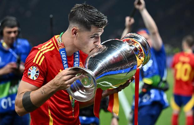 Alvaro Morata, căpitanul campioanei europene Spania, a bătut palma cu noua echipă » Schimbă campionatul