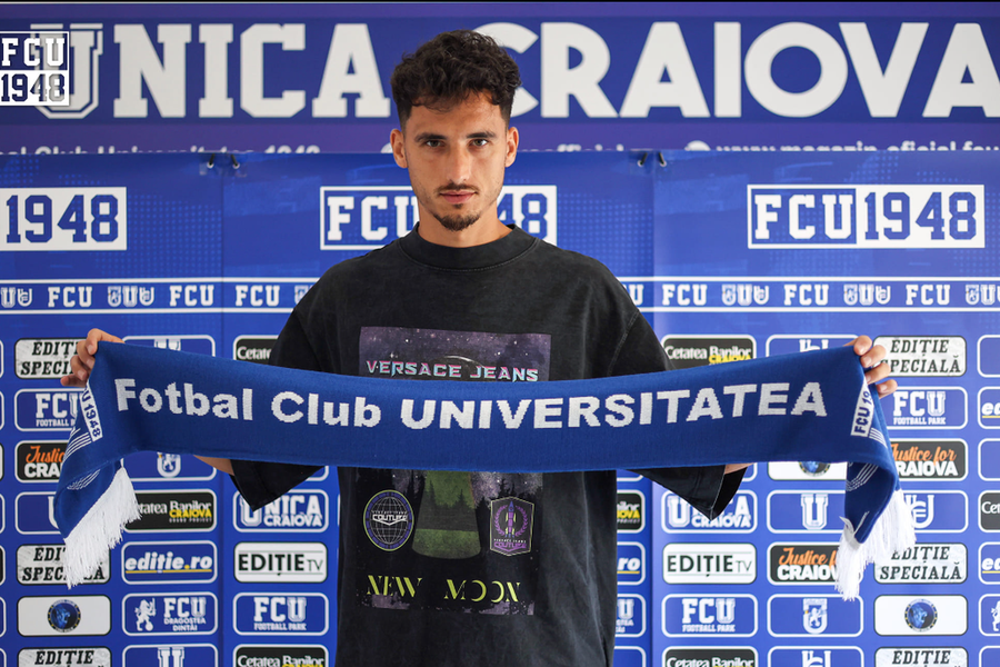 Claudiu Bălan / Foto: Facebook Două transferuri în 120 de minute! Adrian Mititelu l-a adus și pe jucătorul favorit la FCU Craiova: „Bine ai revenit!”