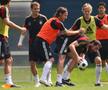 Michael Ballack (primul din dreapta), la un antrenament al naționalei Germaniei / Foto: GettyImages