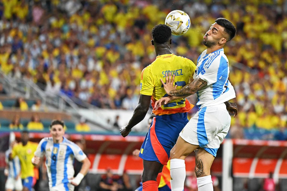 Argentina - Columbia, finala Copa America