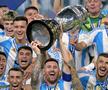 Lionel Messi ridicând trofeul Cupa America / Foto: AFA - Seleccion Argentina (X - Twitter)