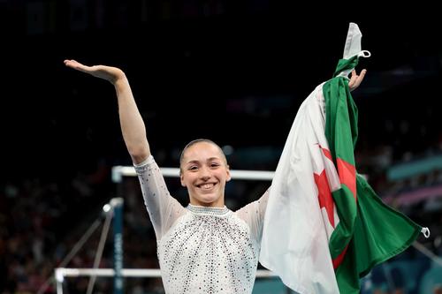 Kaylia Nemour, campioană olimpică la paralele/Foto: Getty Images