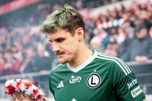 Ilya Shkurin, intrat în minutul 73 la Legia Varșovia în turul cu Aktobe (0-1), va fi absent la manșa secundă din preliminariile Europa League / Foto: Imago