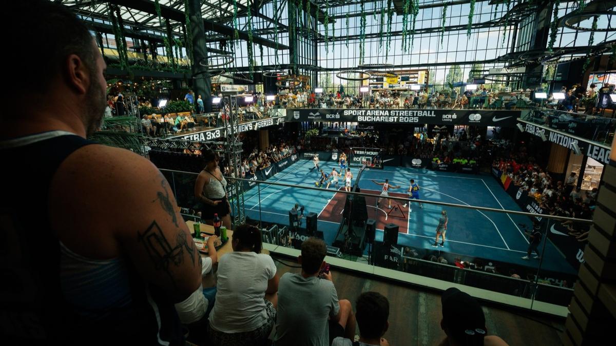Festival de baschet 3x3 la București: 17 țări, 140 de sportivi, 20.000 de spectatori