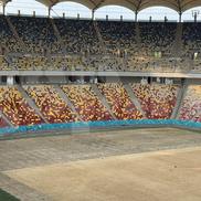 Așa arată gazonul de pe Arena Națională după festivalul Neversea Kapital din București. Foto: Andrei Crăițoiu (GSP.RO)