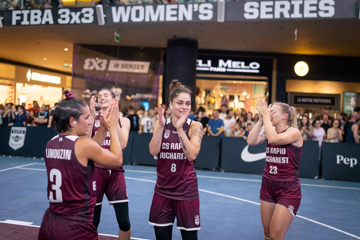 Festival de baschet 3x3 la București: 17 țări, 140 de sportivi, 20.000 de spectatori