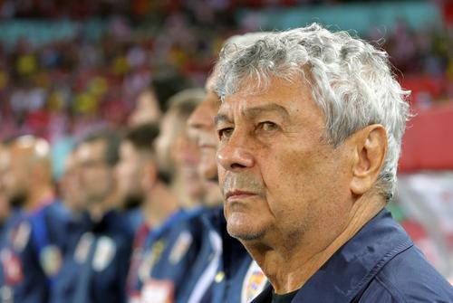 Mircea Lucescu, la meciul Austria - România 2-1 FOTO: Ionuţ Iordache (GSP)