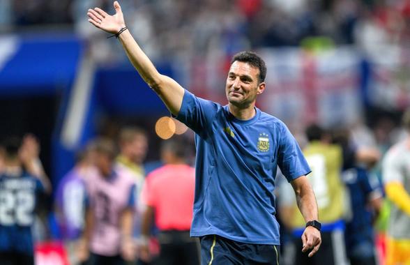 Lionel Scaloni, „la cald”, după remontada fantastică în fața Angliei: „Tocmai ei ne-au adus victoria astăzi”
