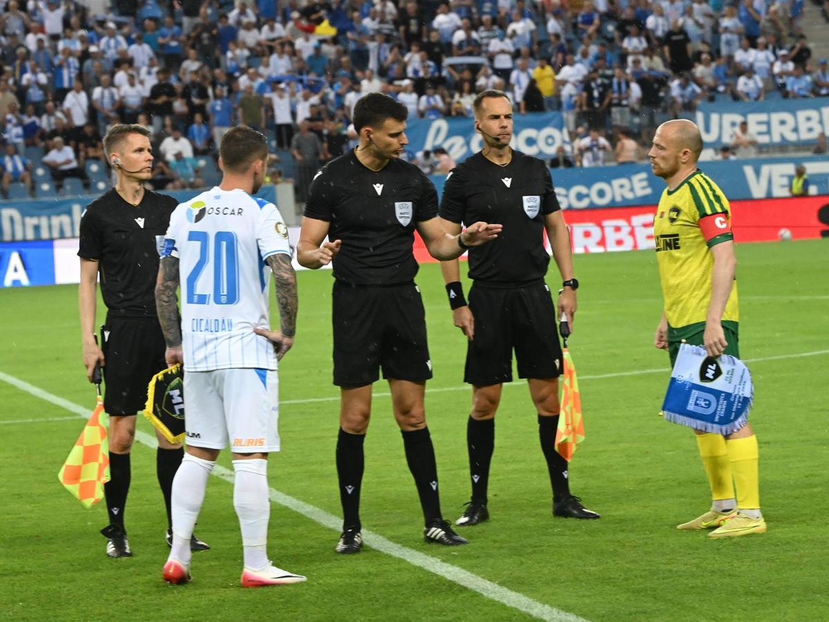 Universitatea Craiova – Vitebsk, returul din turul 1 UCL // foto: UCV