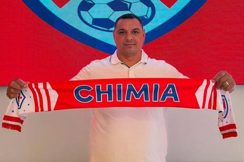 Ionel Ganea, prezentat oficial la Chimia Victoria // Foto: Facebook