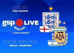 Anglia - Argentina, cea de-a doua semifinală de la Campionatul Mondial » Comentăm la GSP Live Special