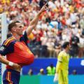 Fabian Ruiz a celebrat golul marcat în poarta Belgiei în sferturi