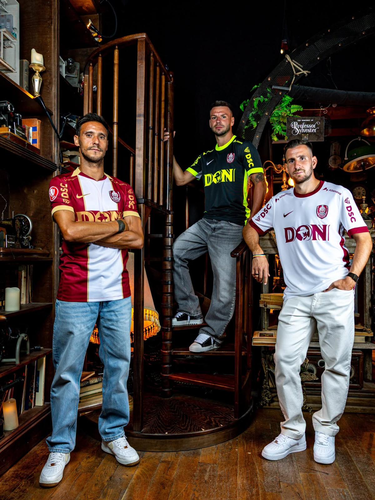 CFR Cluj și-a prezentat oficial noile echipamente