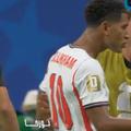 Jude Bellingham l-a lovit pe Valentin Barco // Captură: X @GoalAlertHQ
