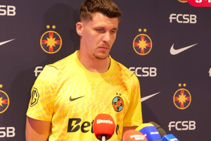 Ștefan Târnovanu, în noul echipament al FCSB-ului: „Vreau să joc!”
