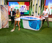 Gabi Tamaș a recreat momentul când a spart ușa blocului // Captură foto: YouTube @AntenaSport