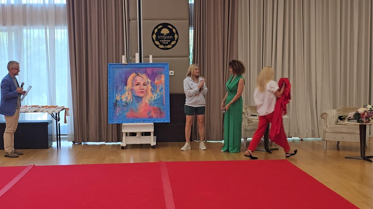 Nadia Comăneci, omagiată la Stejarii Country Club