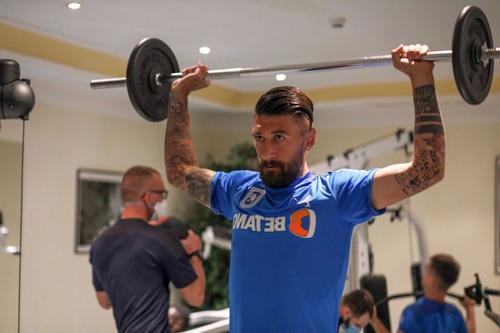 Paul Papp, unul dintre jucătorii aduși de olteni // foto: Facebook @ Universitatea Craiova