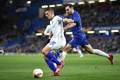 Vitaliy Mykolenko, vedeta lui Dinamo Kiev // FOTO: Guliver/GettyImages