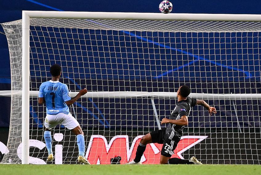 Raheem Sterling, ratare incredibilă în City - Lyon // FOTO: Guliver/GettyImages