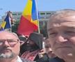 Gigi Becali - protest: 15 august 2021
