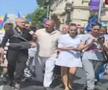 Gigi Becali, protest în stradă alături de preoți: derapaj homofob în direct » Imagini incredibile cu MM Stoica și Alexandru Tudor