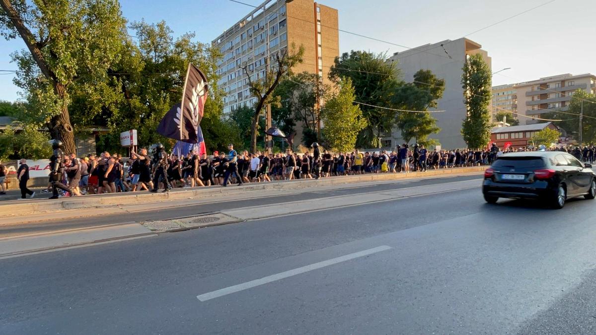 FOTO RAPID - FCSB, suporteri 15.08.2021