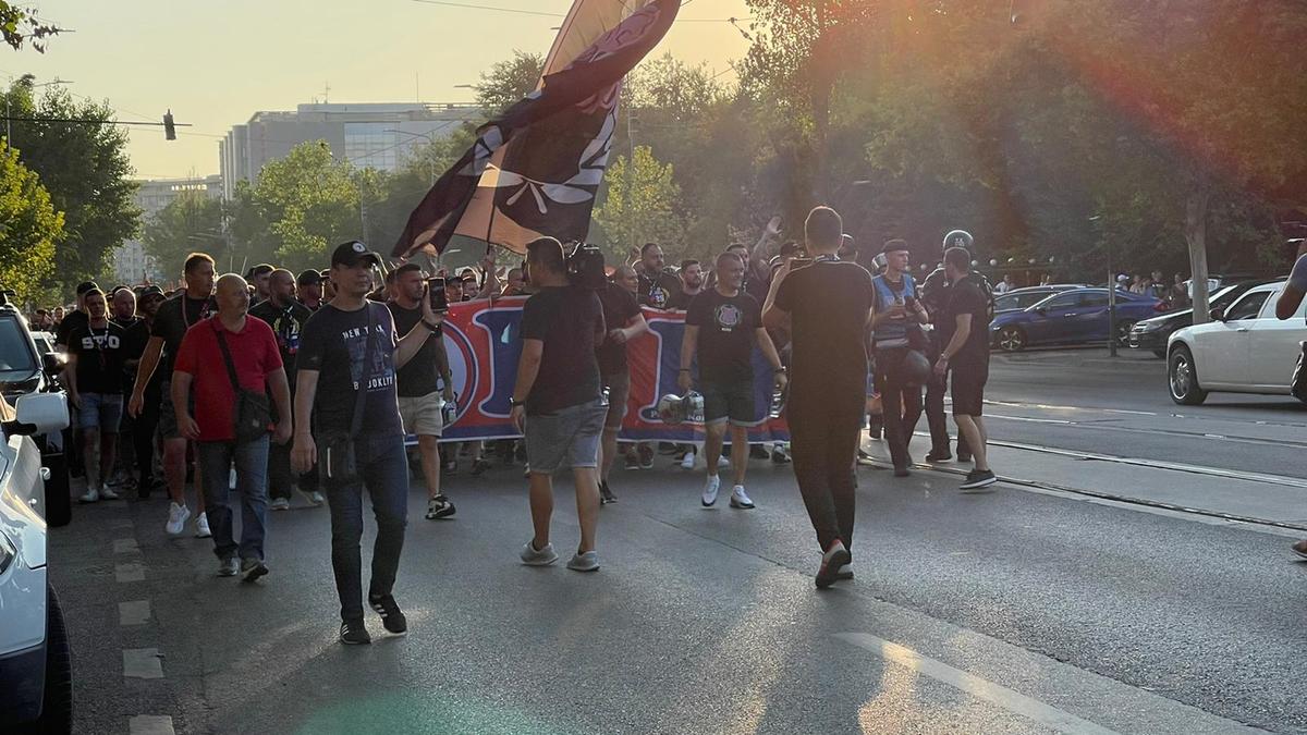FOTO RAPID - FCSB, suporteri 15.08.2021