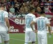 Rapid - FCSB. Roș-albaștrii au efectuat nu mai puțin de 3 schimbări la pauză.