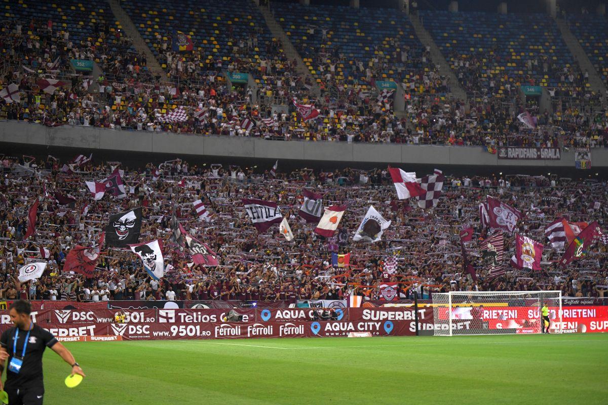 Nou record! Câți fani au fost la Rapid - FCSB + scenografiile galeriilor