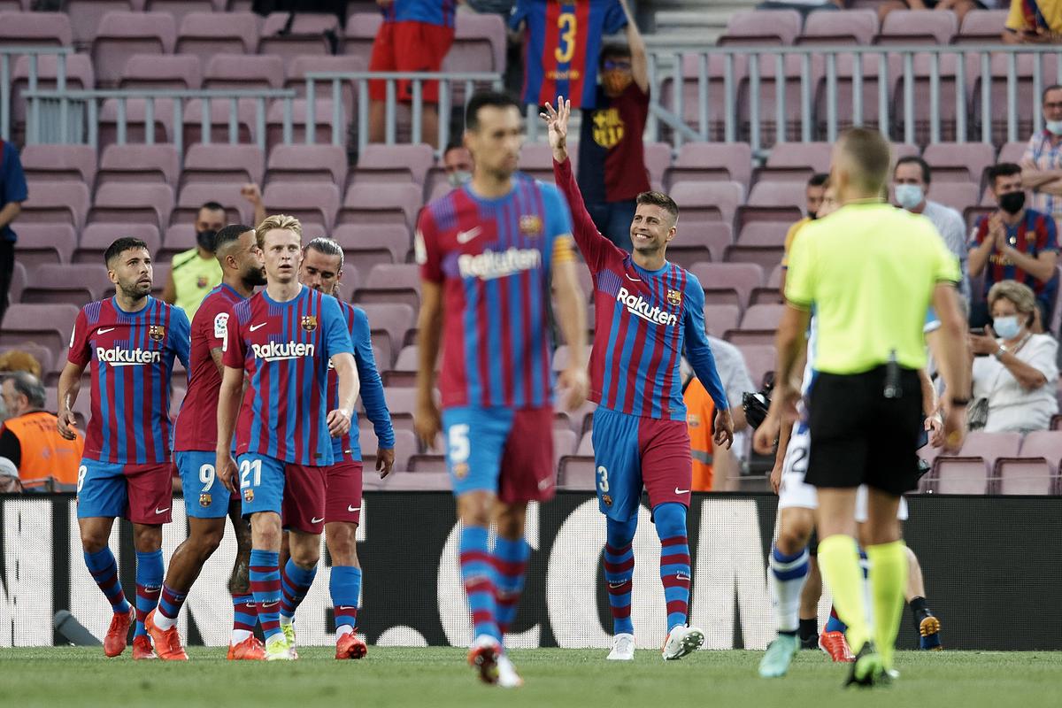 Barcelona - Real Sociedad 4-2 » Victorie pentru catalani în primul meci din era post-Messi
