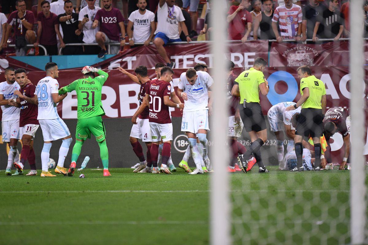 FOTO RAPID - FCSB, bătaie