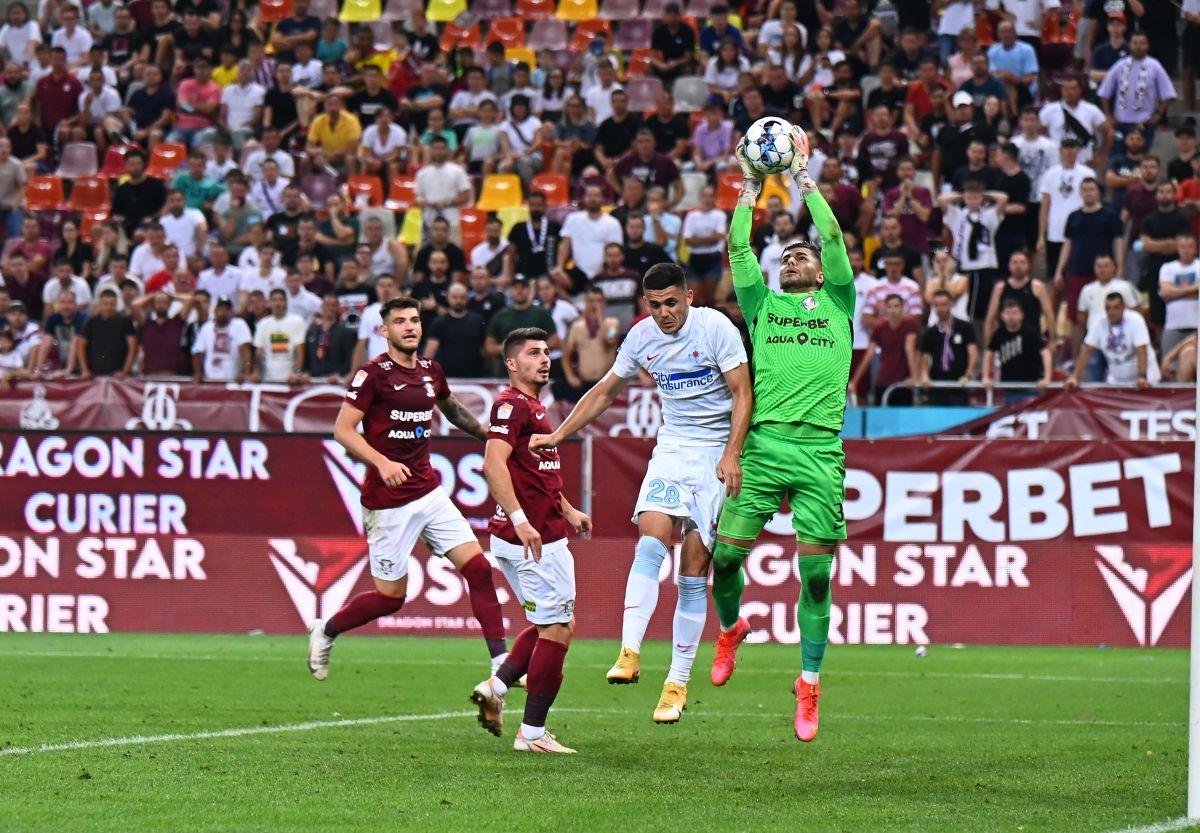 Mihai Iosif, cu soția pe teren după victoria cu FCSB! Imagini senzaționale cu rapidiștii și suporterii