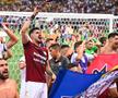 Rapid, sărbătoare cu fanii după 1-0 cu FCSB, foto: Raed Krishan/GSP