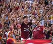 Rapid, sărbătoare cu fanii după 1-0 cu FCSB, foto: Raed Krishan/GSP